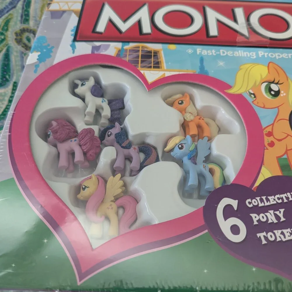 My Little Pony Monopoly Board Game NIB - Picture 3 of 8